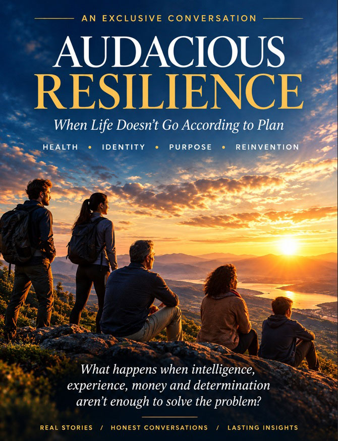 Audacious Resilience: You had a Plan, Life had Another (Aging Well SIG)